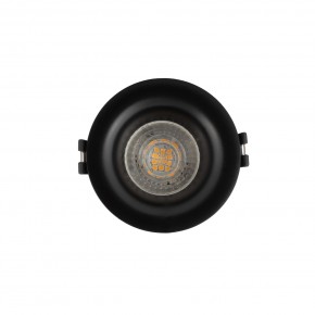 DK3024-BK Встраиваемый светильник, IP 20, 10 Вт, GU5.3, LED, черный, пластик в Сысерти - sysert.ok-mebel.com | фото 2
