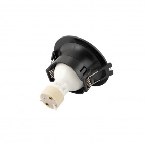 DK3024-BK Встраиваемый светильник, IP 20, 10 Вт, GU5.3, LED, черный, пластик в Сысерти - sysert.ok-mebel.com | фото 3