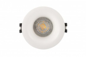 DK3024-WH Встраиваемый светильник, IP 20, 10 Вт, GU5.3, LED, белый, пластик в Сысерти - sysert.ok-mebel.com | фото 2