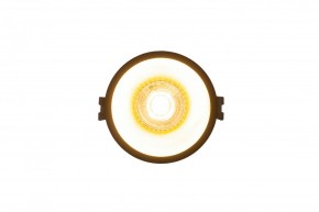 DK3026-BG Встраиваемый светильник, IP 20, 10 Вт, GU5.3, LED, черный/золотой, пластик в Сысерти - sysert.ok-mebel.com | фото 2