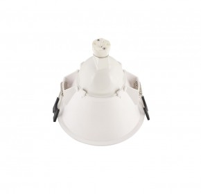DK3026-WG Встраиваемый светильник, IP 20, 10 Вт, GU5.3, LED, белый/золотой, пластик в Сысерти - sysert.ok-mebel.com | фото 3