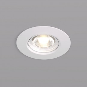 DK3028-WH Встраиваемый светильник, IP 20, 10 Вт, GU5.3, LED, белый, пластик в Сысерти - sysert.ok-mebel.com | фото