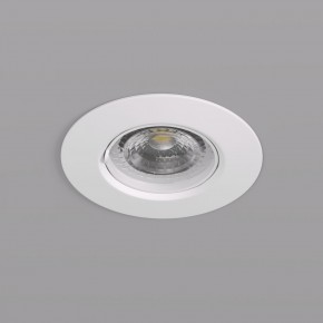 DK3028-WH Встраиваемый светильник, IP 20, 10 Вт, GU5.3, LED, белый, пластик в Сысерти - sysert.ok-mebel.com | фото 2