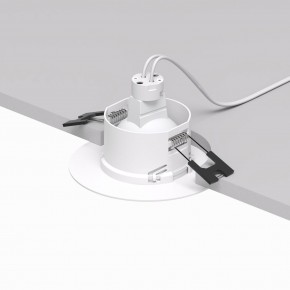 DK3028-WH Встраиваемый светильник, IP 20, 10 Вт, GU5.3, LED, белый, пластик в Сысерти - sysert.ok-mebel.com | фото 3