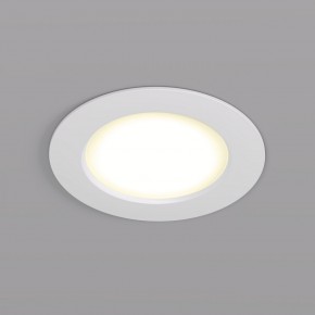 DK3046-WH Встраиваемый светильник, IP 20, 5Вт, LED, белый, пластик в Сысерти - sysert.ok-mebel.com | фото