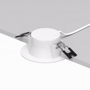 DK3046-WH Встраиваемый светильник, IP 20, 5Вт, LED, белый, пластик в Сысерти - sysert.ok-mebel.com | фото 4