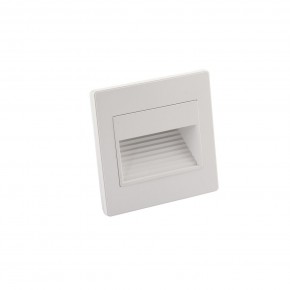 DK3050-WH Светильник встраиваемый в стену, IP 20, LED 3000, 1 Вт, белый, пластик в Сысерти - sysert.ok-mebel.com | фото 2