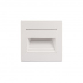 DK3050-WH Светильник встраиваемый в стену, IP 20, LED 3000, 1 Вт, белый, пластик в Сысерти - sysert.ok-mebel.com | фото 3