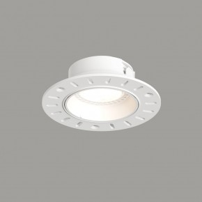 DK3055-WH Встраиваемый светильник, IP 20, 10 Вт, GU5.3, LED, белый, пластик в Сысерти - sysert.ok-mebel.com | фото