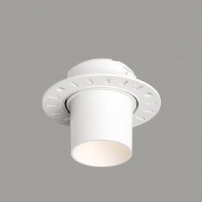 DK3057-WH Встраиваемый светильник под шпатлевку, IP20, до 15 Вт, LED, GU5,3, белый, пластик в Сысерти - sysert.ok-mebel.com | фото