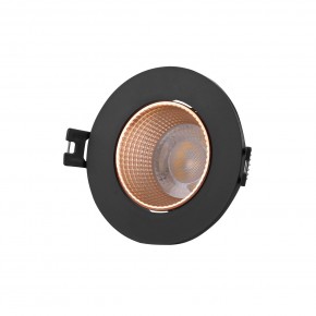 DK3061-BBR Встраиваемый светильник, IP 20, 10 Вт, GU5.3, LED, черный/бронзовый, пластик в Сысерти - sysert.ok-mebel.com | фото