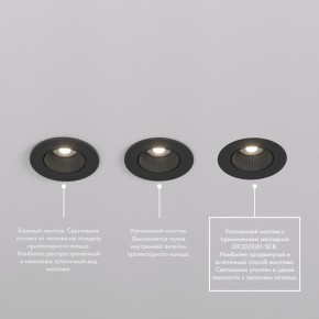 DK3061-BBR Встраиваемый светильник, IP 20, 10 Вт, GU5.3, LED, черный/бронзовый, пластик в Сысерти - sysert.ok-mebel.com | фото 4