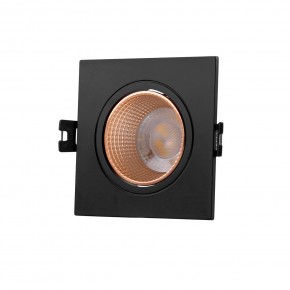 DK3071-BBR Встраиваемый светильник, IP 20, 10 Вт, GU5.3, LED, черный/бронзовый, пластик в Сысерти - sysert.ok-mebel.com | фото