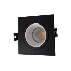 DK3071-BK+WH Встраиваемый светильник, IP 20, 10 Вт, GU5.3, LED, черный/белый, пластик в Сысерти - sysert.ok-mebel.com | фото