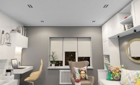 DK3072-BK+WH Встраиваемый светильник, IP 20, 10 Вт, GU5.3, LED, черный/белый, пластик в Сысерти - sysert.ok-mebel.com | фото 2