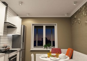 DK3080-WH Светильник накладной IP 20, 10 Вт, GU5.3, LED, белый/белый, пластик в Сысерти - sysert.ok-mebel.com | фото 2