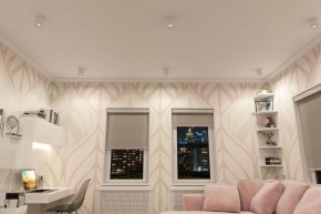DK3090-WH+CH Светильник накладной IP 20, 10 Вт, GU5.3, LED, белый/хром, пластик в Сысерти - sysert.ok-mebel.com | фото 2