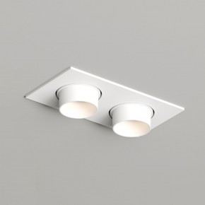 DK3122-WH Встраиваемый светильник, IP20, до 15 Вт, LED, GU5,3, белый, пластик в Сысерти - sysert.ok-mebel.com | фото