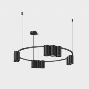DK4065-BK Подвесной светильник ORBIT, IP20, 10xGU10 LED до 15 Вт, черный матовый, алюминий в Сысерти - sysert.ok-mebel.com | фото 2