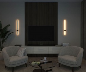 DK5012-BK Бра 800 мм, 3000К, IP20, 7 Вт, черный, алюминий в Сысерти - sysert.ok-mebel.com | фото 6
