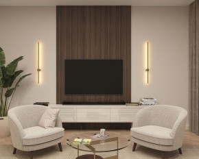 DK5014-SG Бра 1000 мм, 3000К, IP20, 12 Вт, матовое золото в Сысерти - sysert.ok-mebel.com | фото 5