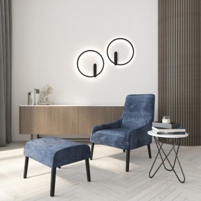 DK5035-BK Бра ROUND со светодиодом, IP20, 24W, 3000/4000/6500K, черный, алюминий в Сысерти - sysert.ok-mebel.com | фото 8
