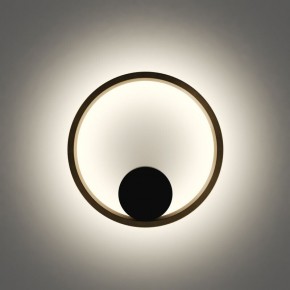 DK5060-BK+SG Бра ORBIT, IP20, 3000К, LED, 10 Вт, черный + сатинированное золото, алюминий в Сысерти - sysert.ok-mebel.com | фото 4