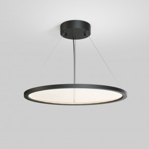 DK6616-BK Подвесной горизонтальный светильник Veil со светодиодом H900 d600 220V 48W 3000-6000K IP20 черный алюминий в Сысерти - sysert.ok-mebel.com | фото