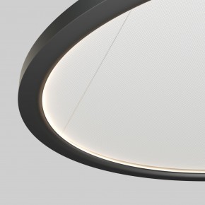 DK6616-BK Подвесной горизонтальный светильник Veil со светодиодом H900 d600 220V 48W 3000-6000K IP20 черный алюминий в Сысерти - sysert.ok-mebel.com | фото 3