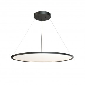 DK6620-BK Подвесной горизонтальный светильник Veil со светодиодом H900 d1000 220V 82W 3000-6000K IP20 черный алюминий в Сысерти - sysert.ok-mebel.com | фото 4