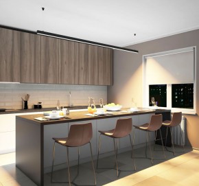 DK9253-BK Линейный светильник 62W 2500mm 3000K, черный в Сысерти - sysert.ok-mebel.com | фото 5