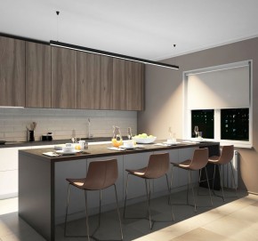 DK9254-BK Линейный светильник 62W 2500mm 4000K, черный в Сысерти - sysert.ok-mebel.com | фото 5