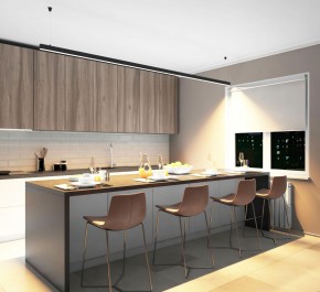 DK9303-BK Линейный светильник 72W 3000mm 3000K, черный в Сысерти - sysert.ok-mebel.com | фото 5