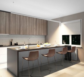 DK9304-WH Линейный светильник 72W 3000mm 4000K, белый в Сысерти - sysert.ok-mebel.com | фото 4
