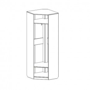 ЭЛАНА Прихожая (модульная) Бодега Белая в Сысерти - sysert.ok-mebel.com | фото 5