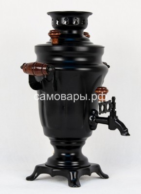 Электрический самовар "Черный Русский" матовый тюльпан в наборе на 1,5 литра. Ограниченная серия. в Сысерти - sysert.ok-mebel.com | фото 4