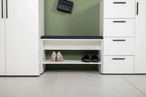 ЭЙР прихожая (модульная) Белый Шагрень в Сысерти - sysert.ok-mebel.com | фото 23
