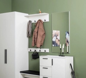 ЭЙР прихожая (модульная) Белый Шагрень в Сысерти - sysert.ok-mebel.com | фото 33