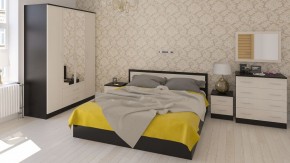 Фиеста Кровать 1800, цвет венге/дуб лоредо, ШхГхВ 183,5х203,5х80 см., сп.м. 1800х2000 мм., без матраса, основание есть в Сысерти - sysert.ok-mebel.com | фото 5