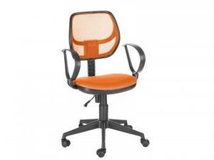 Кресло компьютерное Флеш Рондо (оранжевый/оранжевый) в Сысерти - sysert.ok-mebel.com | фото 1