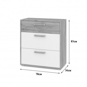 ФЛОРИДА Гостиная (модульная) дуб золотой/графит в Сысерти - sysert.ok-mebel.com | фото 9