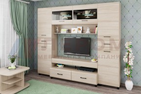 Гостиная Камелия Композиция 10 (Ясень Асахи) в Сысерти - sysert.ok-mebel.com | фото