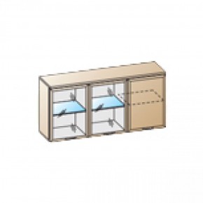 Гостиная Карина Композиция 10 (Гикори Джексон светлый) в Сысерти - sysert.ok-mebel.com | фото 8