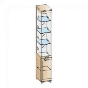 Гостиная Мелисса Композиция 12 (Акация Молдау) в Сысерти - sysert.ok-mebel.com | фото 7