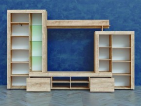 Гостиная МИРАЖ-1 (Дуб баррик) в Сысерти - sysert.ok-mebel.com | фото 2
