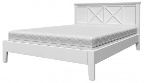 ГРАЦИЯ-2 Кровать из массива 1400 (Белый античный) в Сысерти - sysert.ok-mebel.com | фото