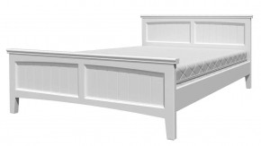 ГРАЦИЯ-4 Кровать из массива 1400 (Белый античный) в Сысерти - sysert.ok-mebel.com | фото