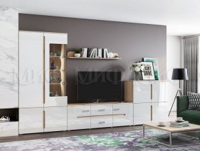 КИМ Шкаф с подсветкой (белый) в Сысерти - sysert.ok-mebel.com | фото 7