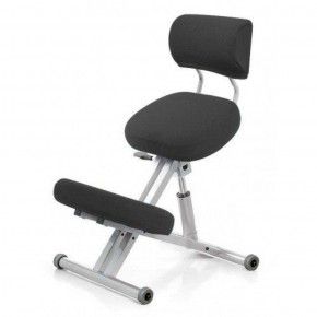 Коленный стул Smartstool со спинкой КМ01В + Чехлы в Сысерти - sysert.ok-mebel.com | фото