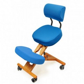 Коленный стул со спинкой Smartstool KW02В + Чехлы в Сысерти - sysert.ok-mebel.com | фото 2